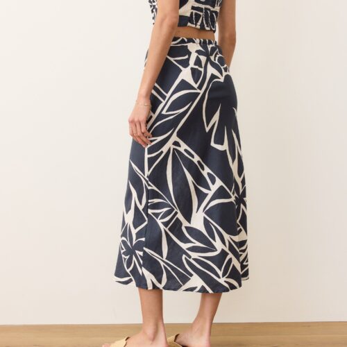 Avery Hemp Midi Skirt