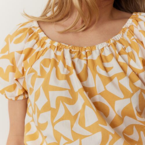 Marella Poplin Crop Blouse