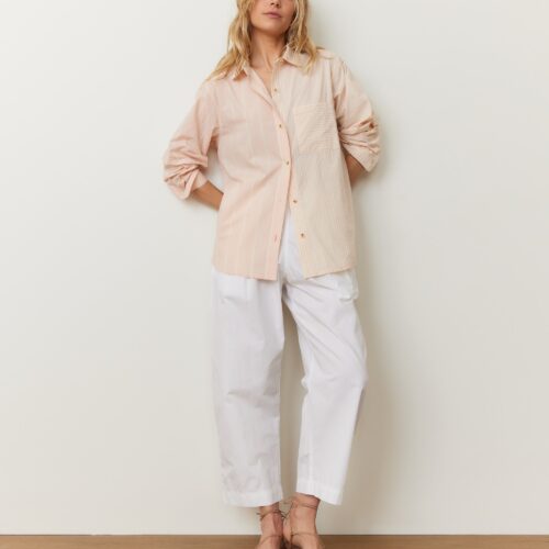 Kyra Poplin Barrel Pant
