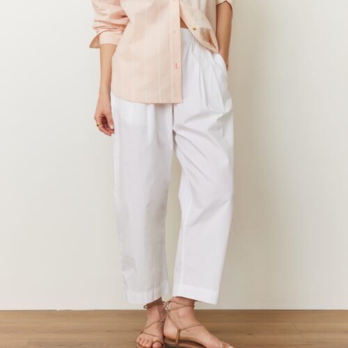 Kyra Poplin Barrel Pant