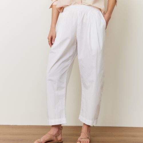 Kyra Poplin Barrel Pant