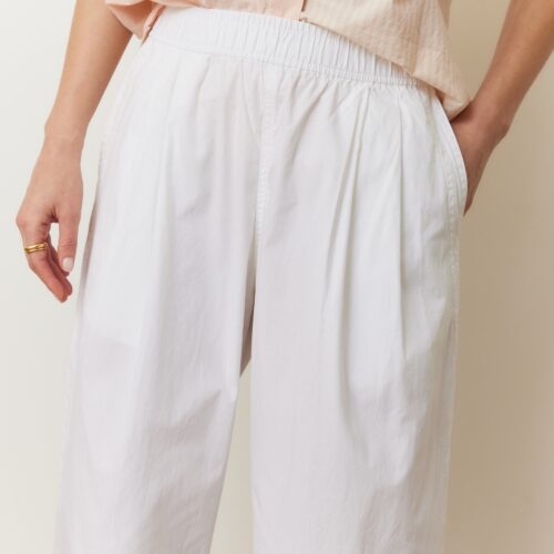 Kyra Poplin Barrel Pant