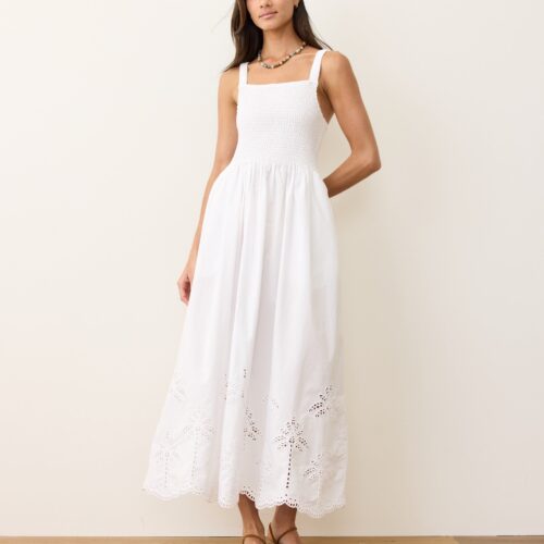 Selene Eyelet Maxi Dress