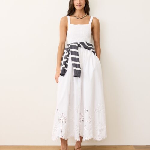 Selene Eyelet Maxi Dress