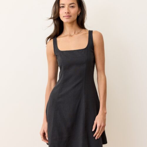 Denisse Hemp Mini Dress