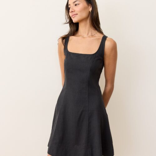 Denisse Hemp Mini Dress