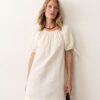 Aleca Seersucker Mini Dress