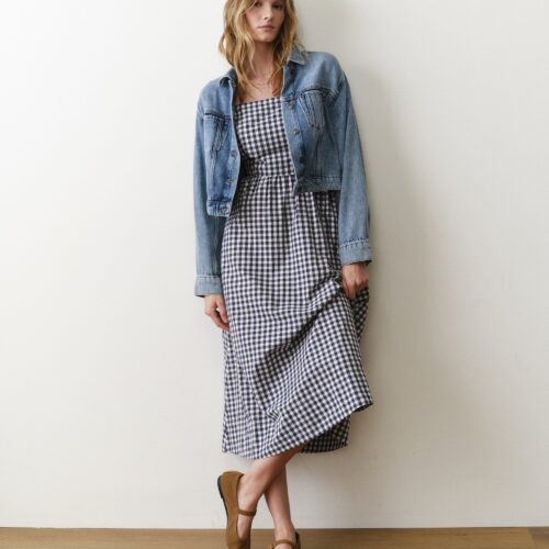Ash Crop Denim Jacket