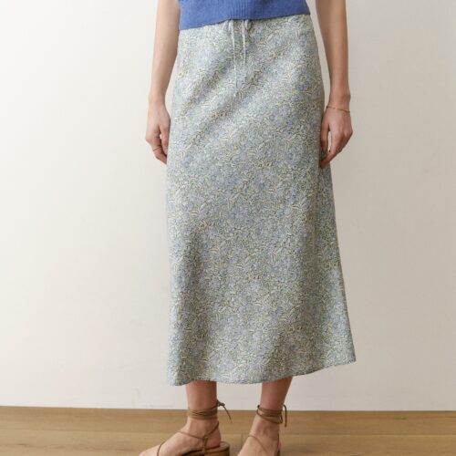 Avery Hemp Midi Skirt