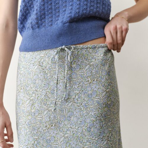 Avery Hemp Midi Skirt