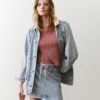 Ella Denim Mini Skirt