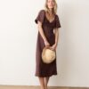 Iris Linen Midi Dress