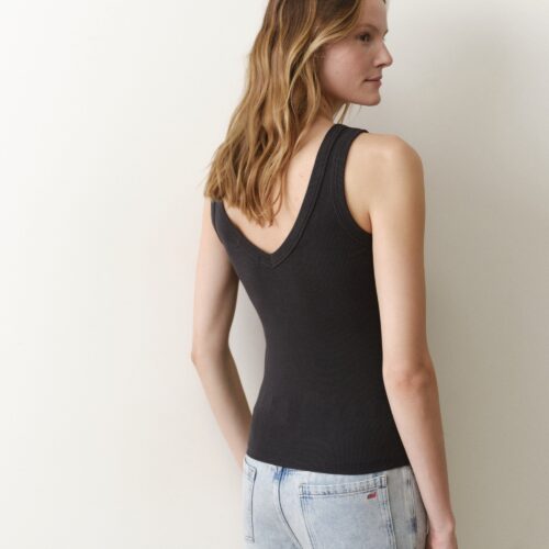 Lexi Rib V-Neck Tank
