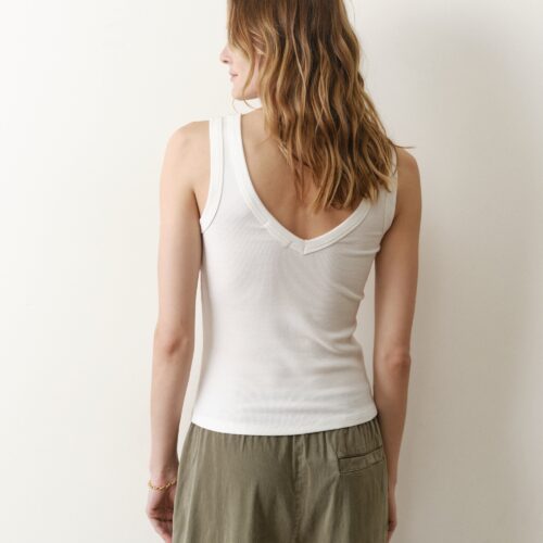 Lexi Rib V-Neck Tank