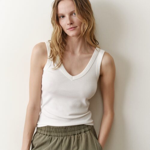 Lexi Rib V-Neck Tank