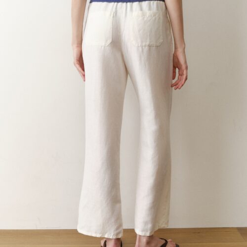 Linen Drawstring Pant