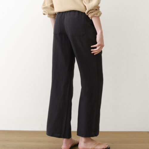 Linen Drawstring Pant