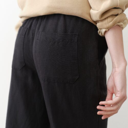 Linen Drawstring Pant