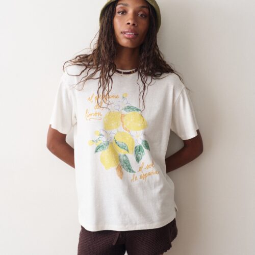 Oversized Hemp Graphic Tee
