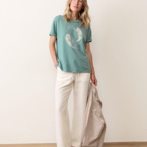 Oversized Hemp Graphic Tee