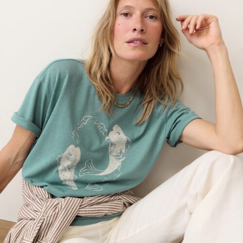 Oversized Hemp Graphic Tee