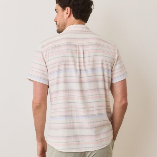 Stretch Selvage Short Sleeve Shirt