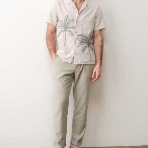 Embroidered Resort Shirt