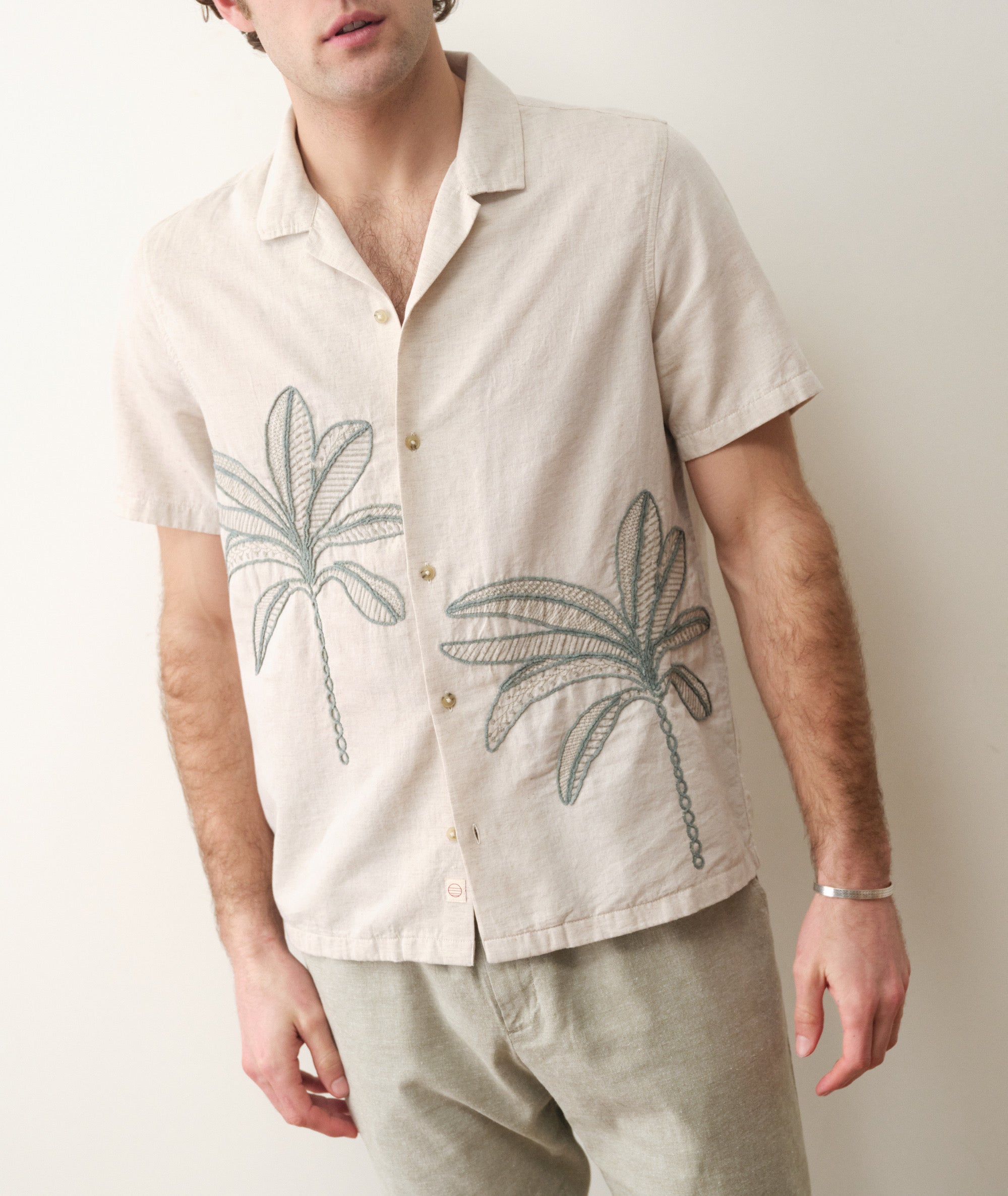 Embroidered Resort Shirt