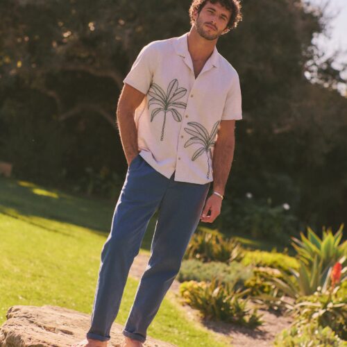Saturday Herringbone Pant - Relaxed Fit