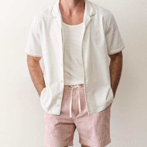 Embroidered Resort Shirt