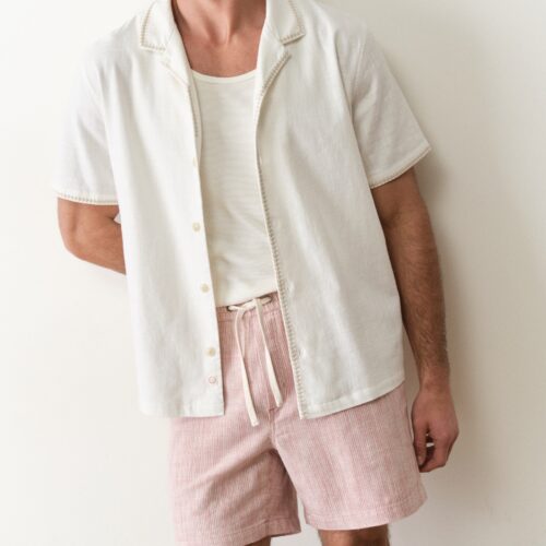 Embroidered Resort Shirt