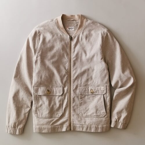 Hemp Bomber Jacket