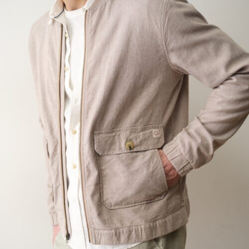 Hemp Bomber Jacket