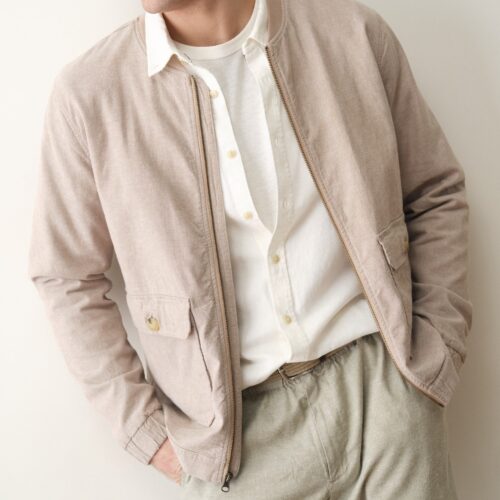Hemp Bomber Jacket