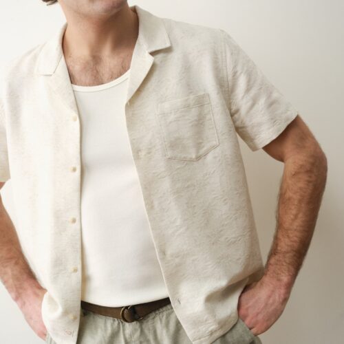 Elio Jacquard Resort Shirt