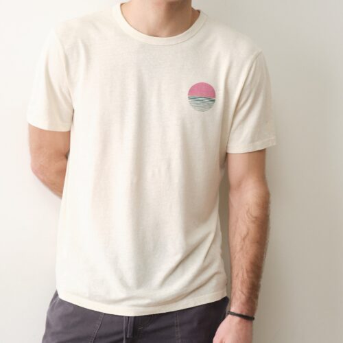 Hemp Cotton Relaxed Graphic Tee
