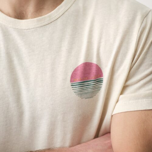 Hemp Cotton Relaxed Graphic Tee