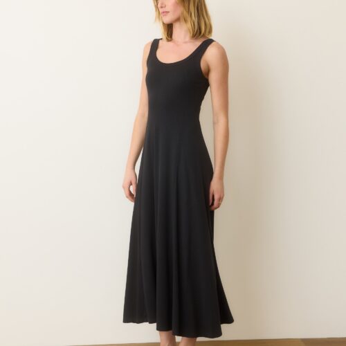 Lexi Rib Sun-In Fit & Flare Dress