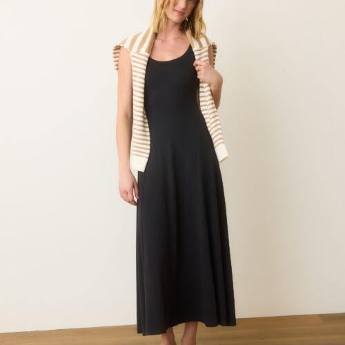 Lexi Rib Sun-In Fit & Flare Dress