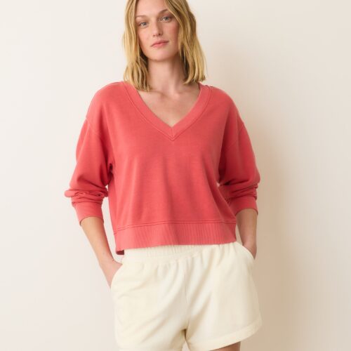 Cloud 9 Terry V-Neck Sweatshirt