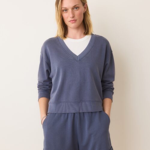 Cloud 9 Terry V-Neck Sweatshirt