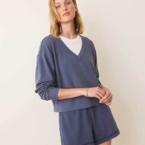 Cloud 9 Terry V-Neck Sweatshirt