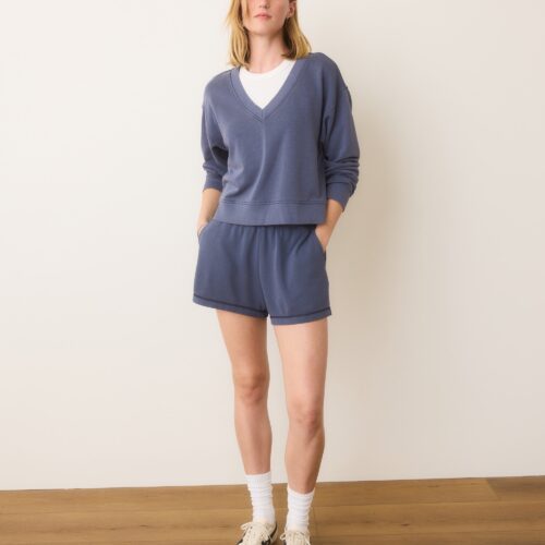 Cloud 9 Terry V-Neck Sweatshirt