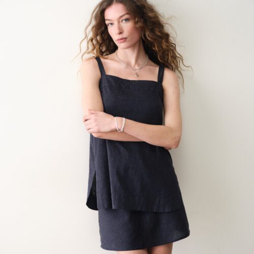 Avery Hemp Mini Skirt