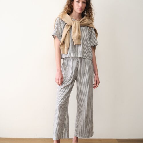 Allison Hemp Crop Trouser