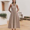 Darcy Seersucker Maxi Dress