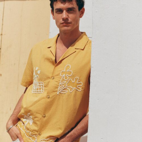 Sol Embroidered Resort Shirt
