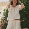Rosa Linen Top