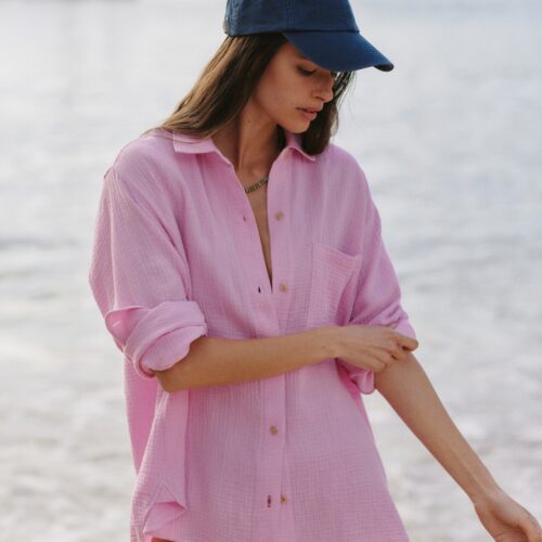 Jane Relaxed Double Cloth Shirt