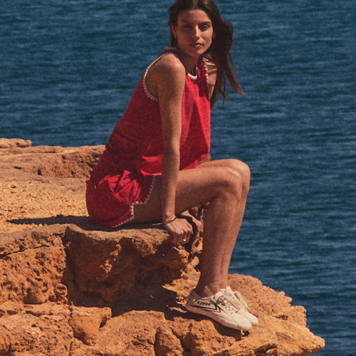 Beach Terry Shell Tank